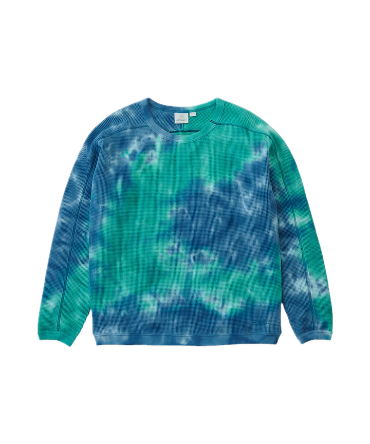 Waffle Crew - Turquoise Tie-Dye