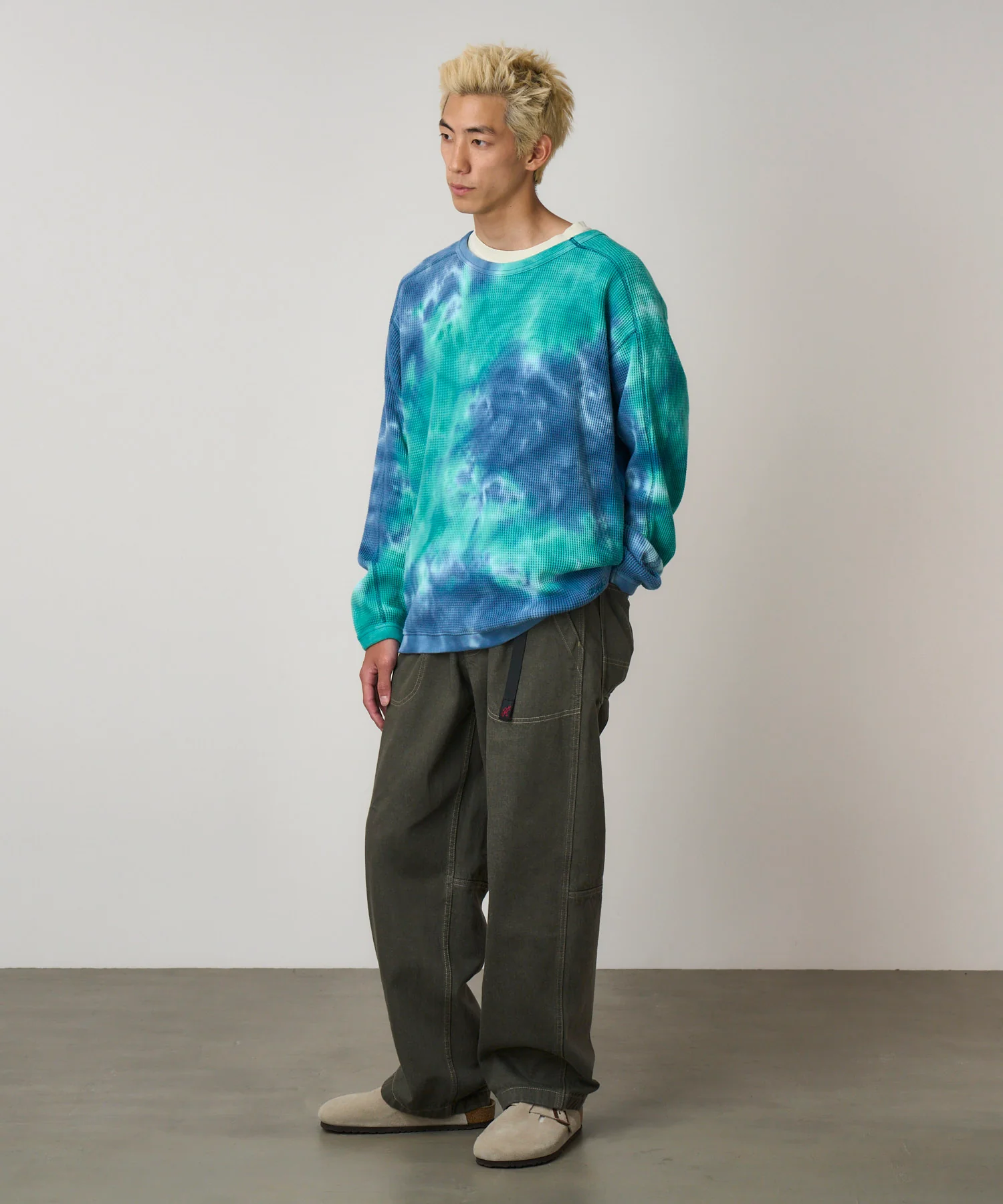 Waffle Crew - Turquoise Tie-Dye - Image 3