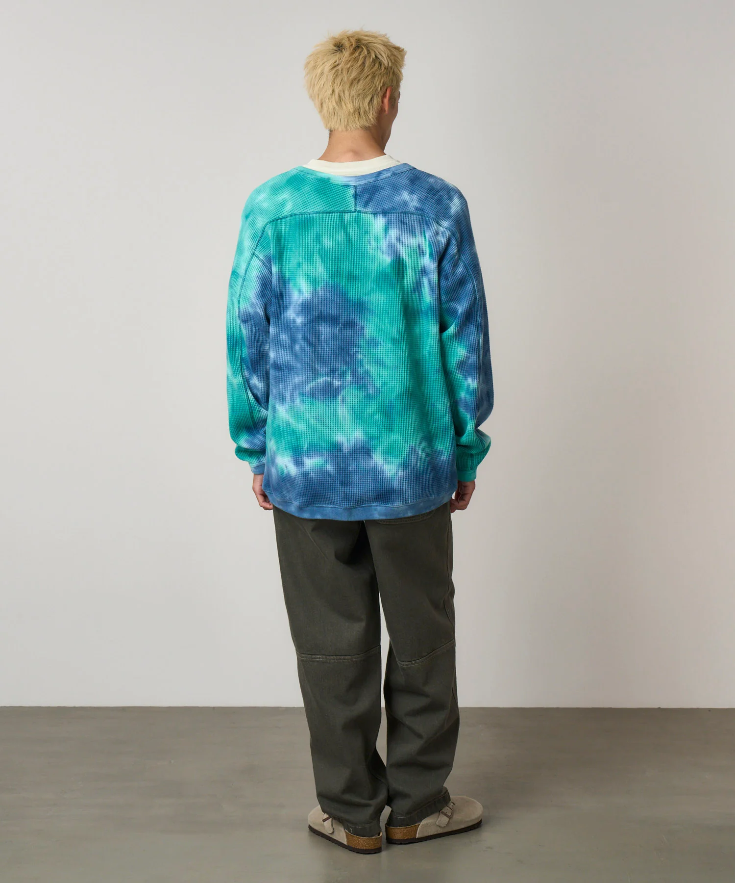 Waffle Crew - Turquoise Tie-Dye - Image 4
