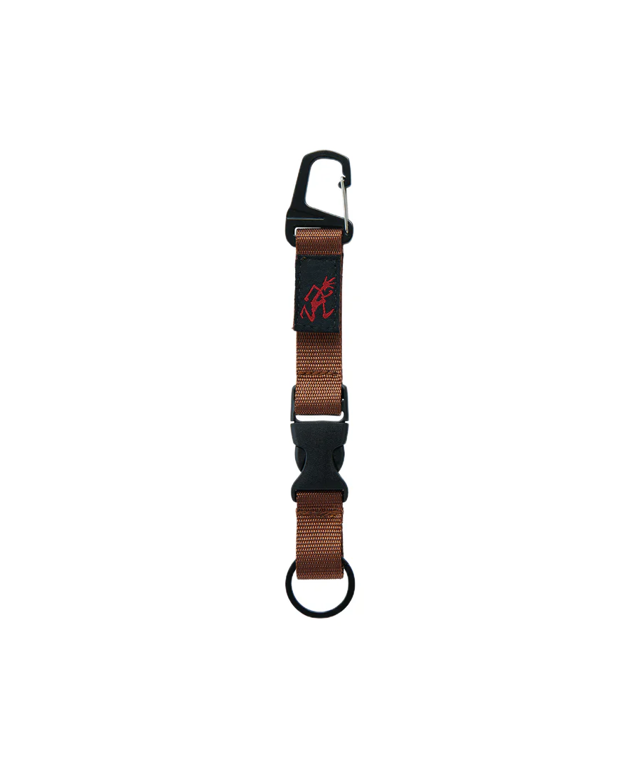 Webbing Key Holder - Camel