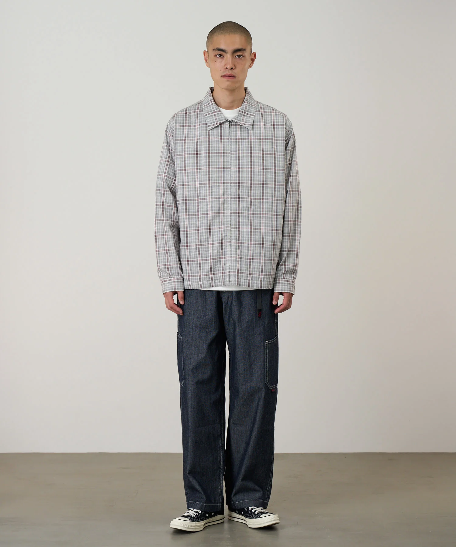 Zip-Up Garage Jacket - Natural - Image 2